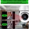 Câmera de Segurança Lâmpada IP Wi-fi 360 Infravermelho 1080P - 6