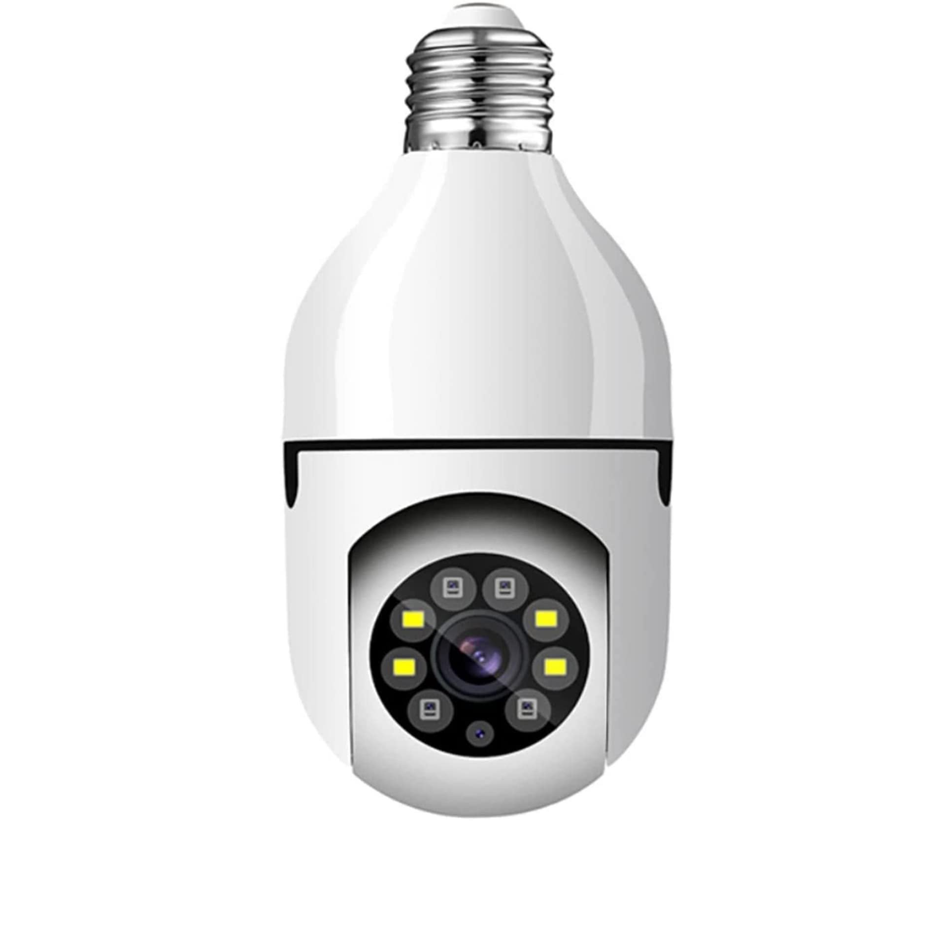 Câmera de Segurança Lâmpada IP Wi-fi 360 Infravermelho 1080P - 1