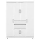 Ver imagem 2 de Guarda Roupa Infantil Ecom 2 Branco Rosa Flex – Demóbile
