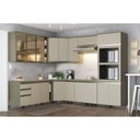 Ver imagem 1 de Cozinha Modulada Henn Connect Henn 16 Peças C16p04 Duna/cristal