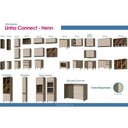 Ver imagem 5 de Cozinha Modulada Henn Connect Henn 16 Peças C16p04 Duna/cristal