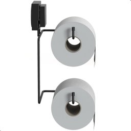 Porta Papel Higiênico Ventosa Preto Caixa Acoplada F.arm - 4