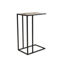 Ver imagem 2 de Mesa de Apoio Industrial Elena Industrial Preto com Tampo de Vidro