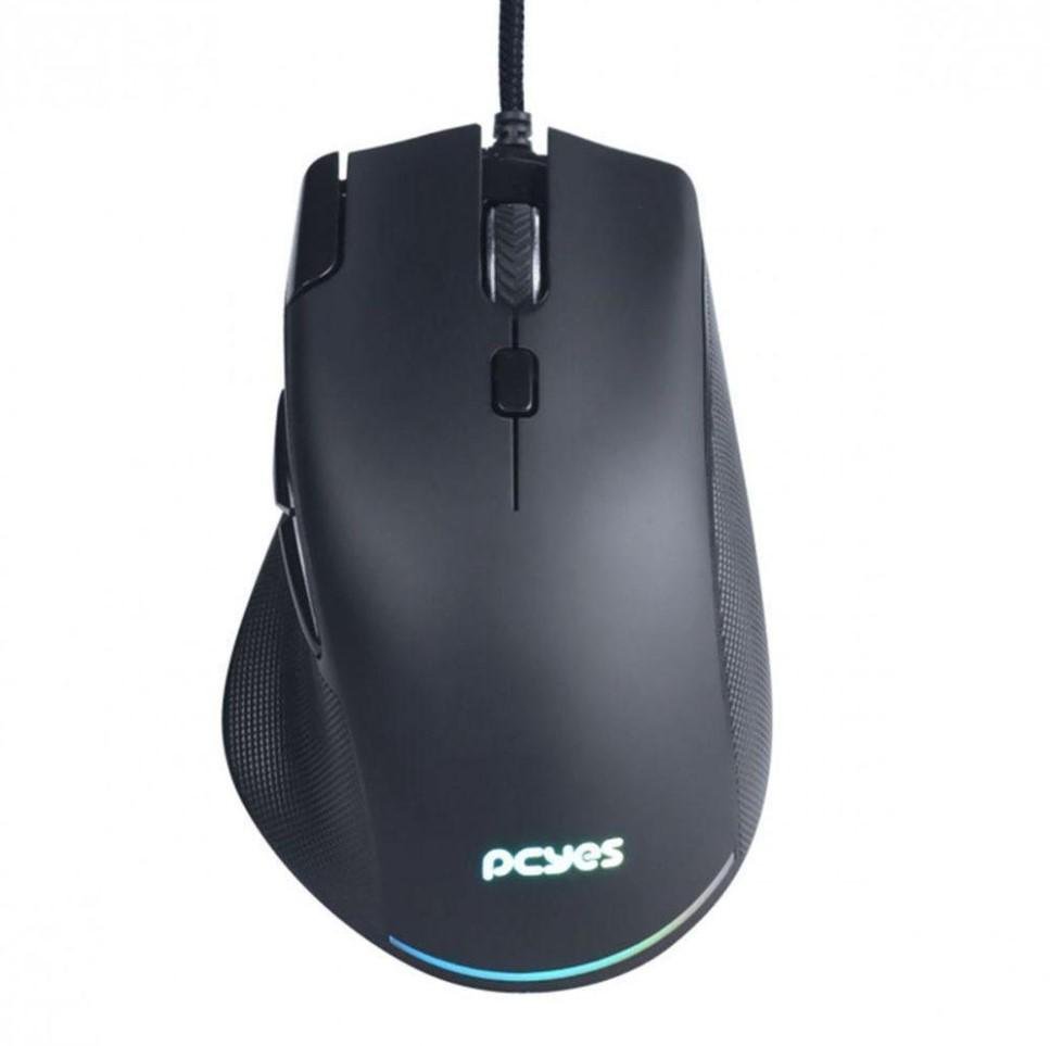 Mouse Gamer ZYRON 12800 DPI RGB BLACK - PMGZRGB - 1