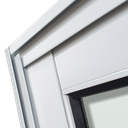 Ver imagem 5 de Janela Alumínio Elite c/Travessas 4 Folhas Moveis 100 x 240 V.Liso Branco Brimak