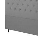Ver imagem 2 de Cabeceira Embaixatriz Plus Casal 1400mm Linho Cinza - Simbal