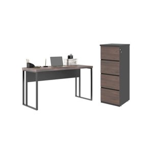 Jogo Arquivo com Mesa de Cuba Freijo Preto