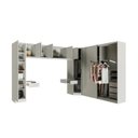 Ver mais imagens de Guarda-Roupa Modulado de Canto Obliquo 8 Peças 9 Portas Orion CabeCasa MadeiraOriginals