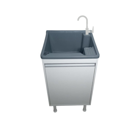 Gabinete MDF com Tanque 26L p/Torneira de Bancada ou Parede Entregue Montado