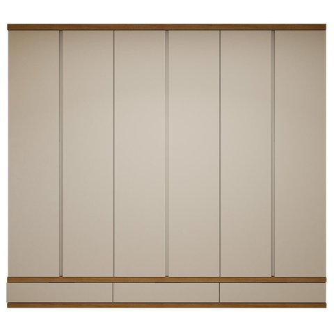 Guarda-roupa Casal 6 Portas 9 Gavetas Urbano