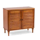 Ver imagem 2 de Gabinete para Banheiro 2 Portas sem Cuba Rústico P&C 