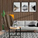 Ver mais imagens de Painel Ripado Prime Madeira Pvc Teca Envelhecida 2,9m X 16cm