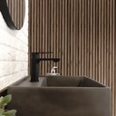 Ver imagem 5 de Painel Ripado Prime Madeira Pvc Teca Envelhecida 2,9m X 16cm