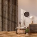 Ver imagem 7 de Painel Ripado Prime Madeira Pvc Teca Envelhecida 2,9m X 16cm