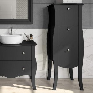 Armário para Banheiro 3 Gavetas Viena