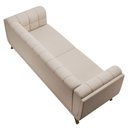 Ver mais imagens de Sofá Living Decorativo 3 Lugares 240cm Bellart M22 Linho Cru - Mpozenato