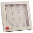 Ver imagem 2 de Conjunto 4 Pecas Espatulas Rojemac Inox Leaves Dourado 28837