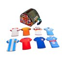 Ver imagem 2 de Jogo da Memória Camisas Futebol Campeões 9 Pares com Caixa de Mdf