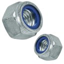 Ver imagem 1 de Porca Auto Travante M16 Parlock Nylon Din 982 Zinco - 150un