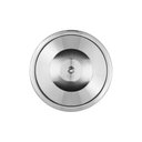 Ver imagem 1 de Lixeira Embutir 3 Litros Tampa Inox Polido Balde Alumínio