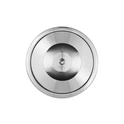 Lixeira Embutir 3 Litros Tampa Inox Polido Balde Alumínio - 1