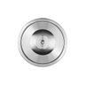 Lixeira Embutir 3 Litros Tampa Inox Polido Balde Alumínio - 1