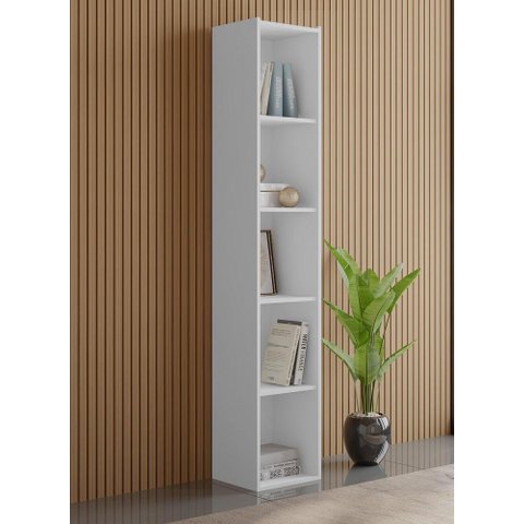 Estante Decorativa Livreiro Janaina Branco Ajl