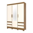 Ver imagem 2 de Guarda Roupa Henn Briz 3 Portas 4 Gavetas