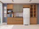 Ver imagem 1 de Cozinha Modulada 5 Peças 3,50m Cristaleira Maxxi Kappesberg