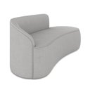 Ver imagem 5 de Sofá 3 Lugares Orgânico 180cm Morgan e 2 Poltronas Lua Suede Cinza D03 - D’Rossi