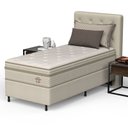 Ver mais imagens de Conjunto Box Solteiro Mola Ensacada Prodormir Comfort Bambu