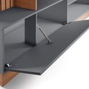 Ver imagem 3 de Estante Painel para Tv 65 Pol com Led Aracati C04 Freijó Cinza Fosco - Lyam Decor