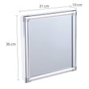 Ver imagem 4 de Armário Plástico com Perfil de Alumínio Versátil 31 x 36 x 10 cm AL41 