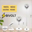 Ver imagem 5 de Ventilador Retrátil Recarregável de Mesa Usb Bateria 7200mah