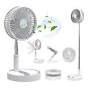 Ver imagem 2 de Ventilador Retrátil Recarregável de Mesa Usb Bateria 7200mah