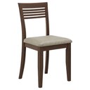 Ver mais imagens de Mesa Madeira 160cm e 6 Cadeiras Rubia Linho Café F07 - Mpozenato