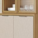 Ver imagem 5 de Cristaleira Colors 4 Portas 100% Mdf com Vidro Freijó/nazca - Kits Paraná