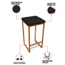 Ver imagem 2 de Banqueta Alta para Cozinha Industrial Kit 3 Nick Bronze e Sintético d03 - D’Rossi