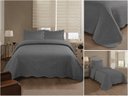 Ver imagem 2 de Jogo de Colcha Ultrassonic Urban Casal 220x240cm - Cinza