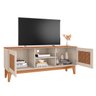 Rack Sala Safira para Tv até 55 Polegadas com Pés em Madeira - 2