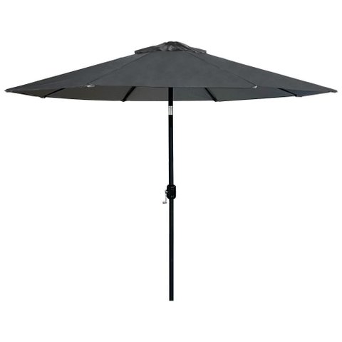 Ombrelone Central Zaka Alumínio 2.7m Cinza