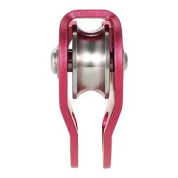 Polia Dupla Rolamentada 30kn Aço Corda Tirolesa En 12278 - 3