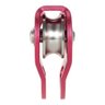 Polia Dupla Rolamentada 30kn Aço Corda Tirolesa En 12278 - 3