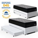 Ver imagem 3 de Cama Box com Colchão de Espuma D45 Pillow Top Suport Prime + Auxiliar de Espuma Unique Solteiro 88cm