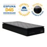 Cama Box com Colchão de Espuma D45 Pillow Top Suport Prime + Auxiliar de Espuma Unique Solteiro 88cm - 7