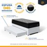 Cama Box com Colchão de Espuma D45 Pillow Top Suport Prime + Auxiliar de Espuma Unique Solteiro 88cm - 5