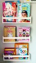 Ver imagem 5 de Prateleira Revisteiro de parede para livros infantil 3 peça