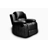 Poltrona Reclinável Magazin Discovery AA27 12181 Veludo Preta - 1