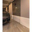 Ver imagem 5 de Kit Rodape Poliestireno 10cm Frisado Arquitech 24metros (10 Barras)