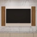 Ver imagem 2 de Painel para Tv Extensivo Fresno 782 Perola Metalizado/amendoa